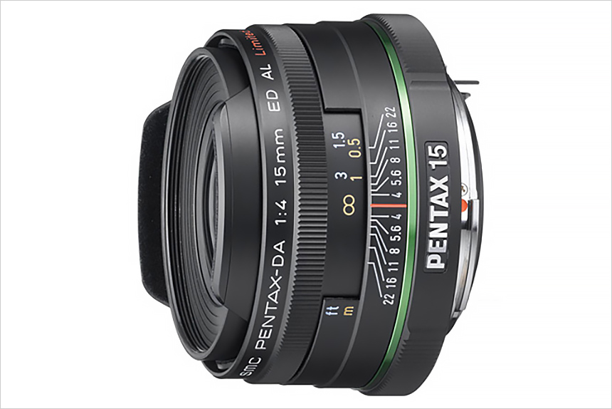 宾得超广角镜 da 15mm f4 ed al limited