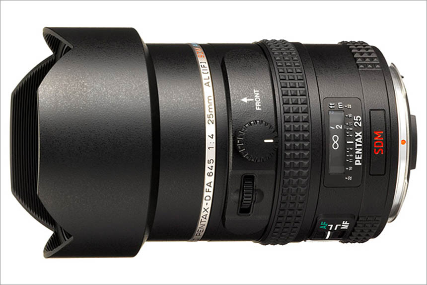 宾得发布645d用25mm f/4镜头