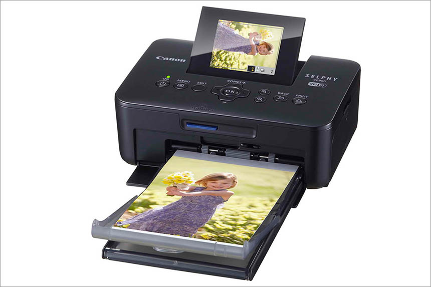 佳能发布搭载无线功能的小型照片打印机selphy cp900