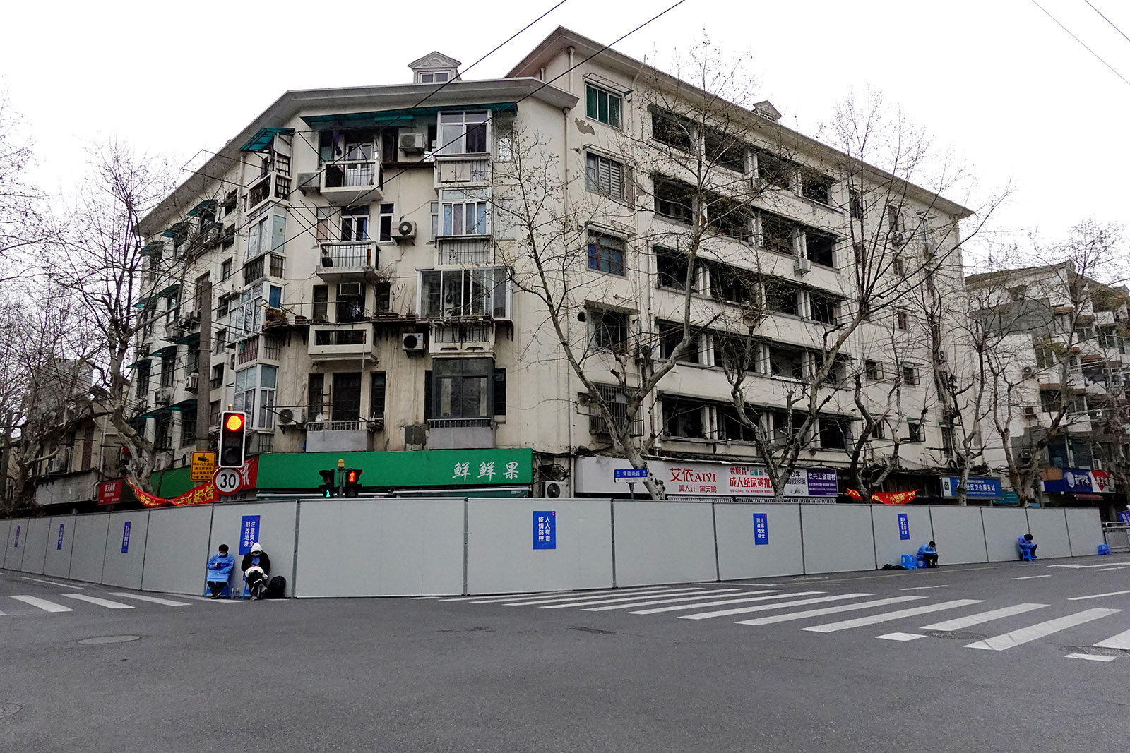 2022年3月19日，顺昌路。王定森 图