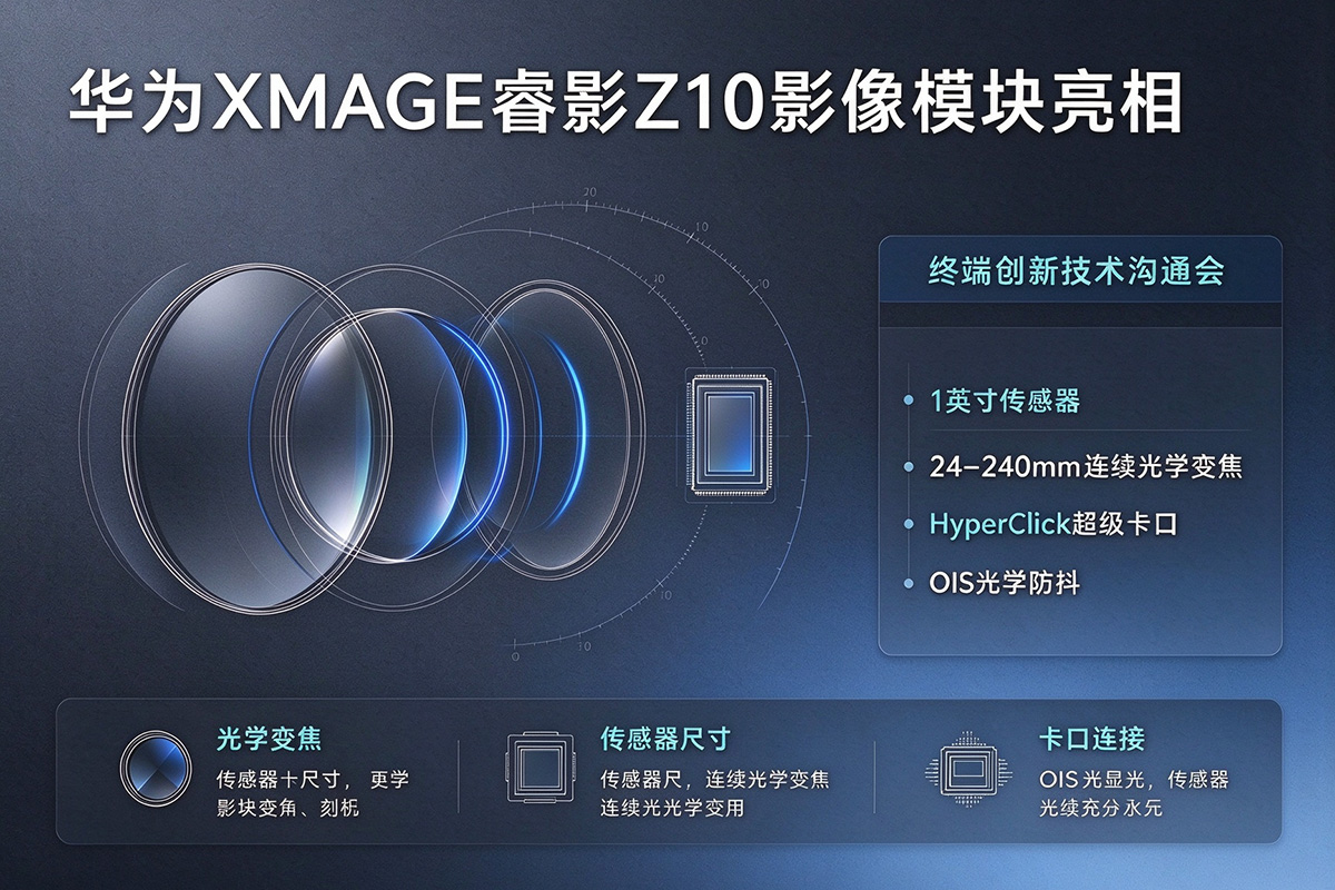 东方摄影|华为 XMAGE 睿影 Z10 影像模块