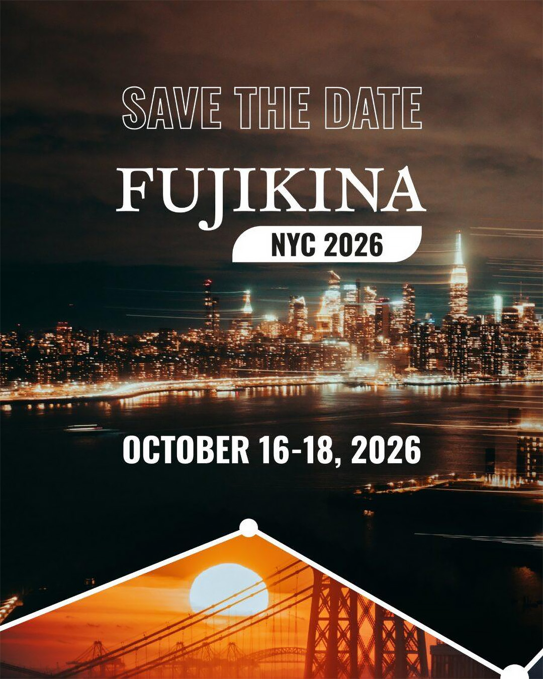 东方摄影|FUJIKINA NYC 2026 纽约富士影像节官方主视觉