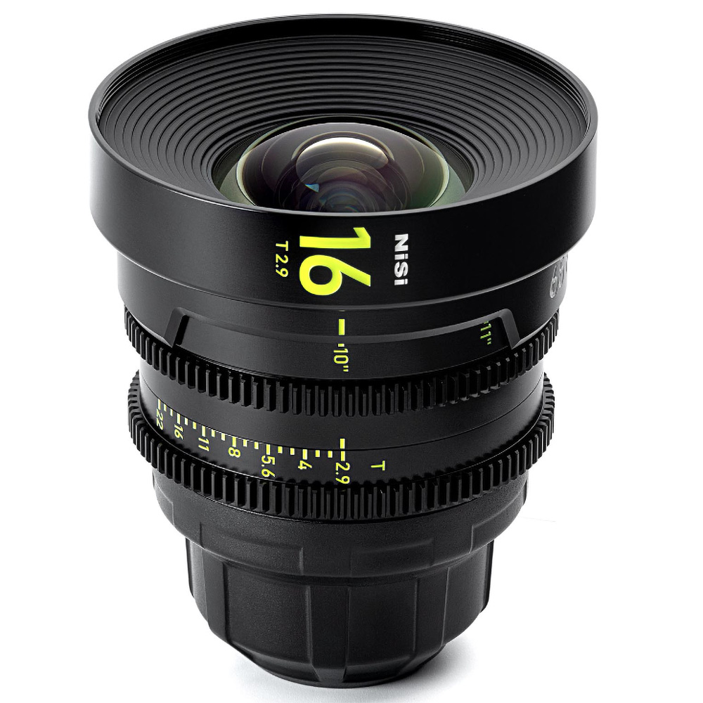 NiSi 耐司推出中画幅 16mm F2.8 原生超广角镜头,配套专属方形滤镜支架同步上市
