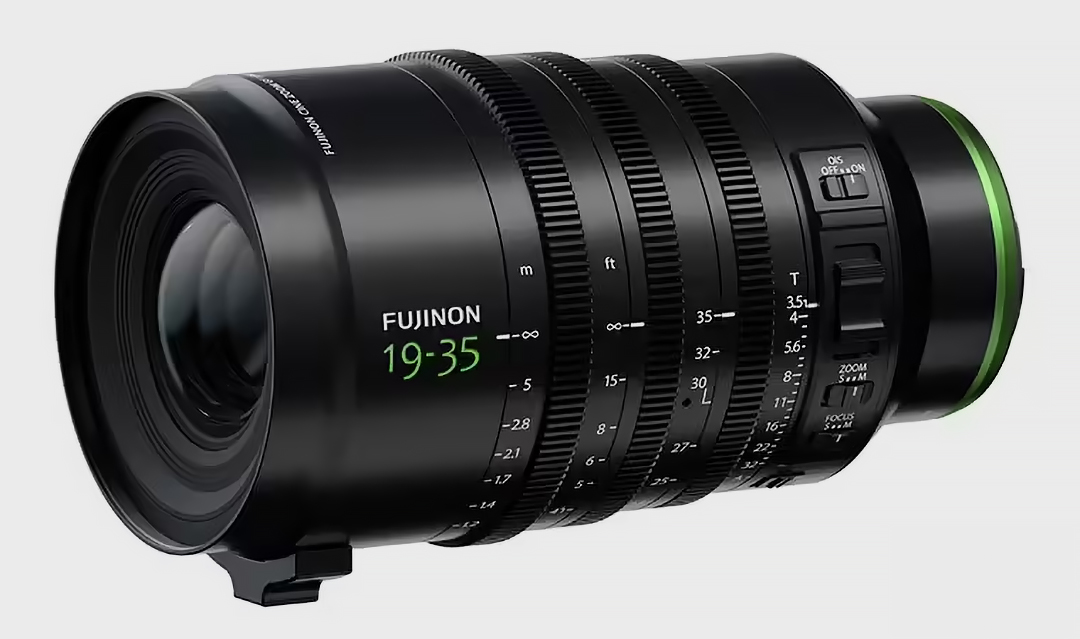 富士 GF19-35mm T3.5 电动电影变焦镜头 7 月 10 日官宣上市
