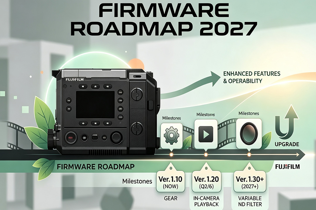 富士 GFX ETERNA 55 推送 V1.10 固件 公布 2026-2027 完整专业更新路线