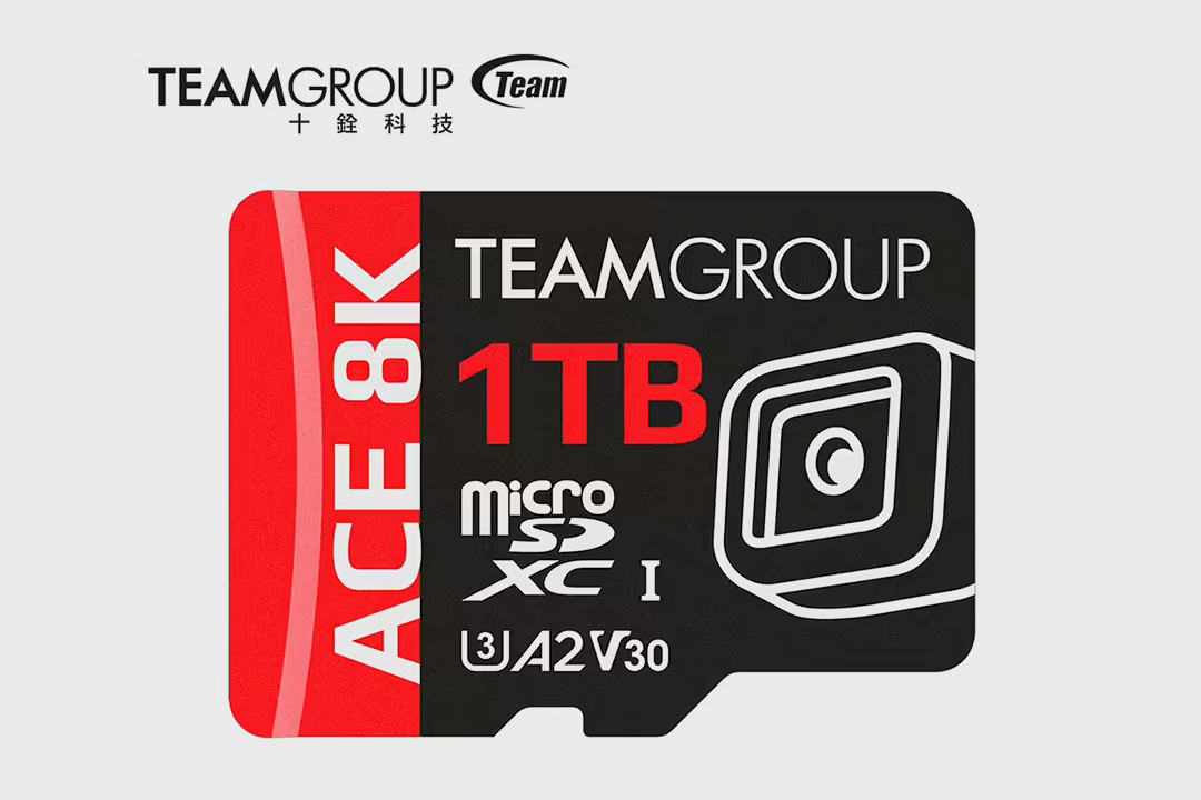 十铨发布 ACE 8K microSDXC 存储卡 单卡最高 1TB 大容量
