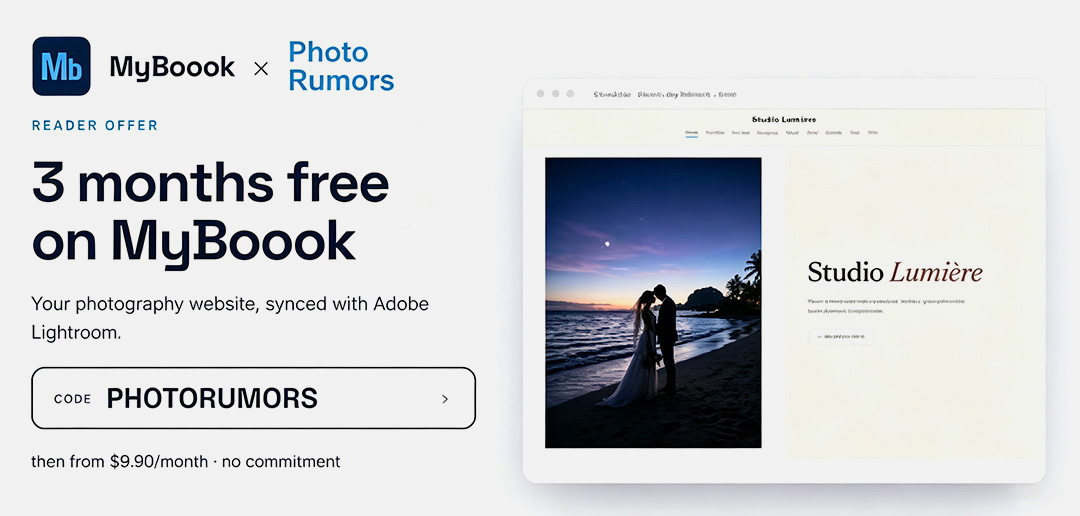 MyBoook 上线 打通 Lightroom 云端实现摄影师作品站自动同步