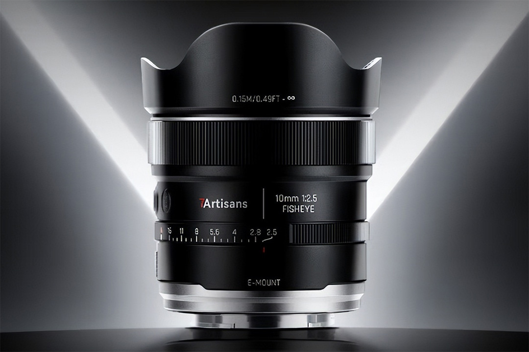 东方摄|影七工匠发布 AF 10mm f/2.5 MAX 全画幅自动对焦鱼眼镜头