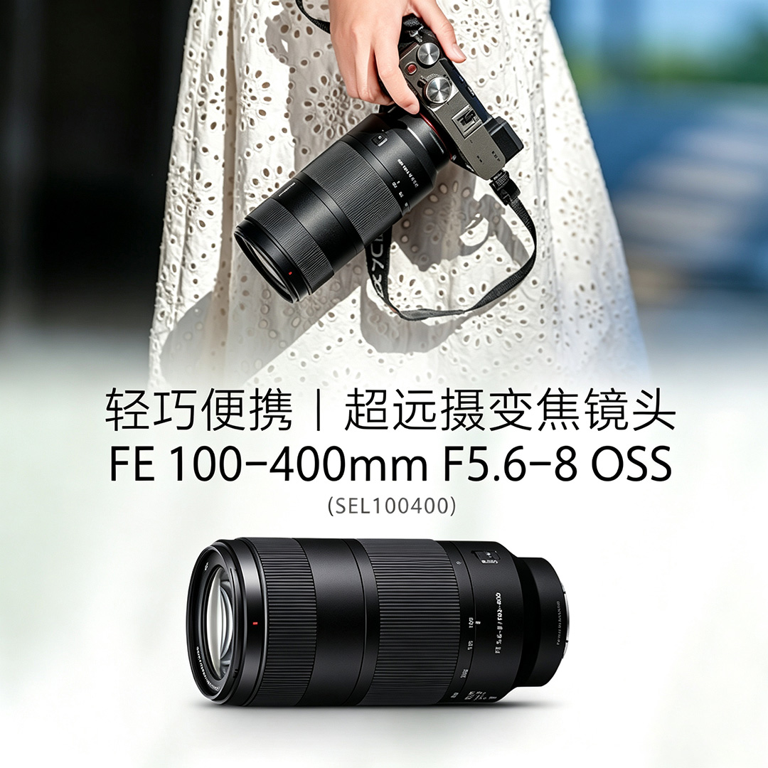 索尼发布 FE 100‑400mm F5.6‑8 OSS 轻量化全画幅超长焦登场