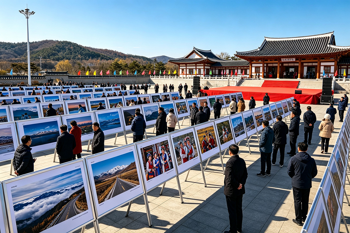 东方摄影|第五届延边影像文化旅游周开幕,千幅摄影作品集中展出